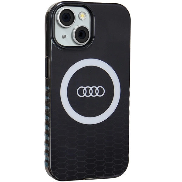 Audi IML Big Logo MagSafe fodtøj til iPhone 15 / 14 / 13 - sort