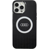 Audi IML Big Logo MagSafe-hylster til iPhone 13 Pro / 13 - sort