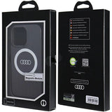 Audi IML Big Logo MagSafe-hylster til iPhone 13 Pro / 13 - sort