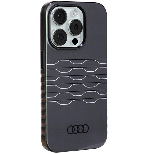 Audi IML MagSafe case for iPhone 15 Pro - black