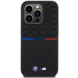 BMW M Silicone Pattern MagSafe case for iPhone 15 Pro - black