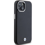 BMW Signature Wrapped Metal MagSafe Case til iPhone 15/14/13 - sort