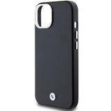 BMW Signature Wrapped Metal MagSafe Case til iPhone 15/14/13 - sort