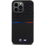 BMW M Silicone Pattern MagSafe case for iPhone 15 Pro Max - black