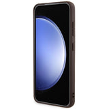 Guess 4G Collection MagSafe Case til Samsung Galaxy S24 - Brunt