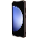 Guess 4G Collection MagSafe Case til Samsung Galaxy S24 - Brunt