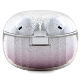Guess Glitter Gradient TWS Bluetooth hovedtelefoner + docking station - lyserød