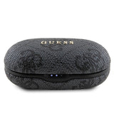 Guess 4G Metal TWS-hovedtelefoner med ENC-ladestation - sort