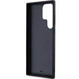 Karl Lagerfeld 3D Rubber Glitter Logo case for Samsung Galaxy S23 Ultra - black