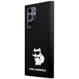 Karl Lagerfeld Silicone Choupette case for Samsung Galaxy S24 Ultra - black