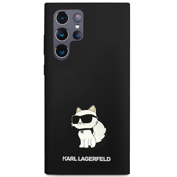 Karl Lagerfeld Silicone Choupette case for Samsung Galaxy S24 Ultra - black