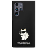 Karl Lagerfeld Silicone Choupette case for Samsung Galaxy S24 Ultra - black