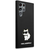 Karl Lagerfeld Silicone Choupette case for Samsung Galaxy S24 Ultra - black
