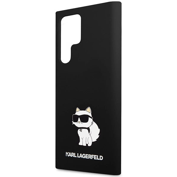 Karl Lagerfeld Silicone Choupette case for Samsung Galaxy S24 Ultra - black
