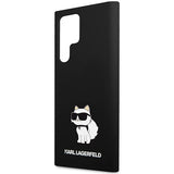 Karl Lagerfeld Silicone Choupette case for Samsung Galaxy S24 Ultra - black