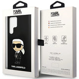 Karl Lagerfeld Silicone Ikonik case for Samsung Galaxy S24 Ultra - black