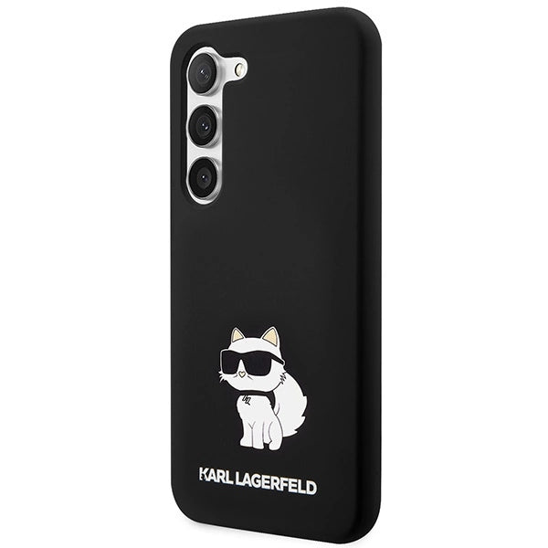 Karl Lagerfeld Silicone Choupette case for Samsung Galaxy S24+ - black