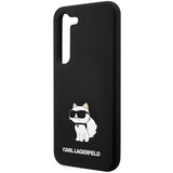 Karl Lagerfeld Silicone Choupette case for Samsung Galaxy S24+ - black