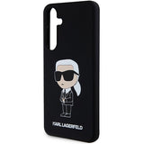 Karl Lagerfeld Silicone Ikonik case for Samsung Galaxy S24+ - black
