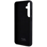 Karl Lagerfeld Silicone Ikonik case for Samsung Galaxy S24+ - black