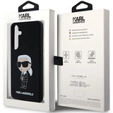 Karl Lagerfeld Silicone Ikonik case for Samsung Galaxy S24+ - black