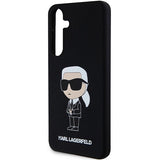 Karl Lagerfeld Silicone Ikonik case for Samsung Galaxy S24 - black