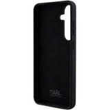 Karl Lagerfeld Silicone Ikonik case for Samsung Galaxy S24 - black
