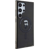 Karl Lagerfeld IML Ikonik MagSafe Case for Samsung Galaxy S24 Ultra - Black