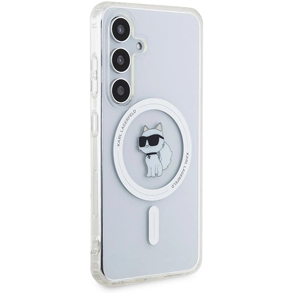 Karl Lagerfeld IML Choupette MagSafe case for Samsung Galaxy S24 - transparent