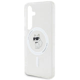 Karl Lagerfeld IML Choupette MagSafe case for Samsung Galaxy S24 - transparent