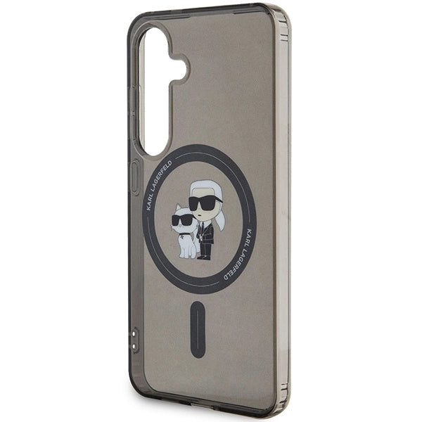 Karl Lagerfeld IML Karl&Choupette MagSafe case for Samsung Galaxy S24 - black