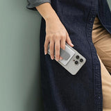 Uniq Heldro ID magnetpen med støtte og band - sort