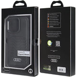 Audi Synthetic Leather case with MagSafe for iPhone 13 Pro / 13 - black