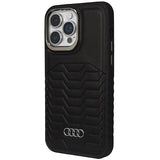 Audi Synthetic Leather case with MagSafe for iPhone 14 Pro Max - black