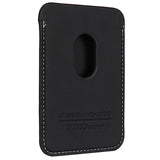 Audi Synthetic Leather magnetic wallet compatible with MagSafe - black