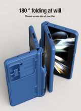 Nillkin CamShield Fold Case til Samsung Galaxy Z Fold 5 med ekstra stylus holder - sort