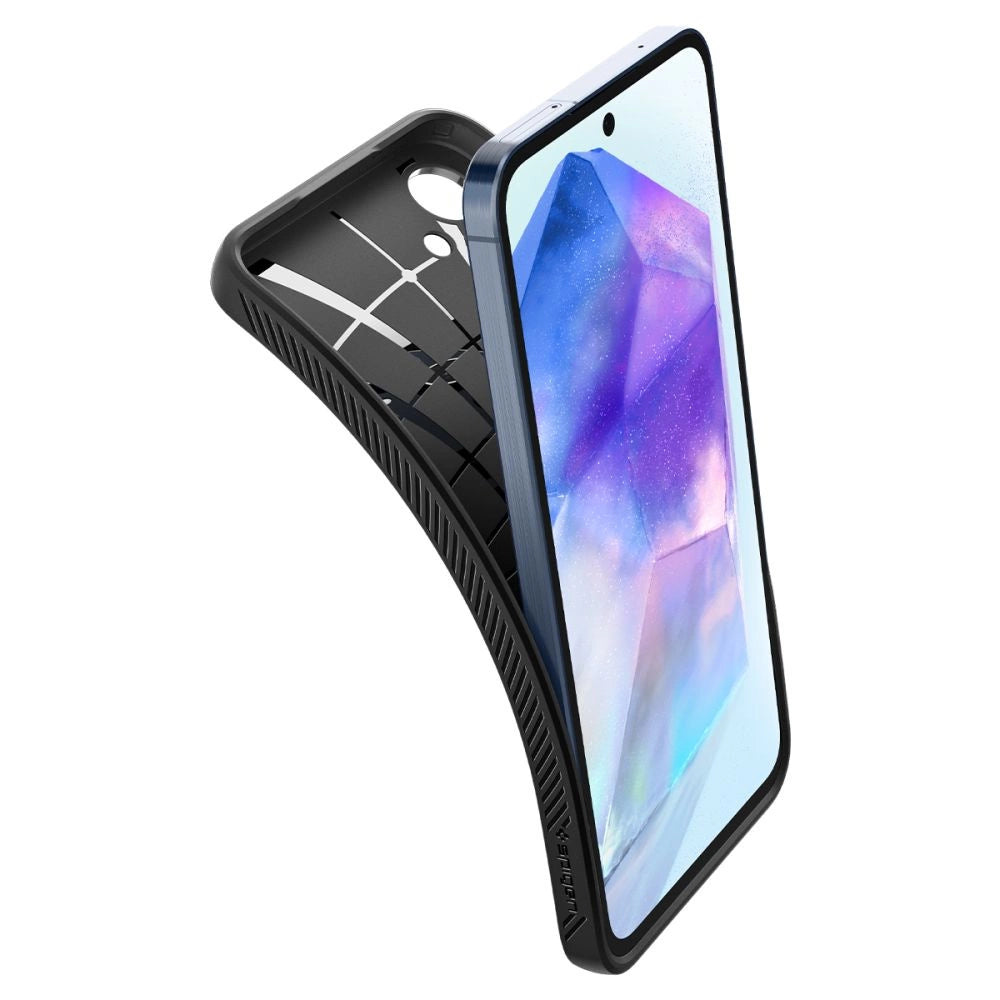 Spigen Liquid Air Case til Samsung Galaxy A55 5G - Matte Black
