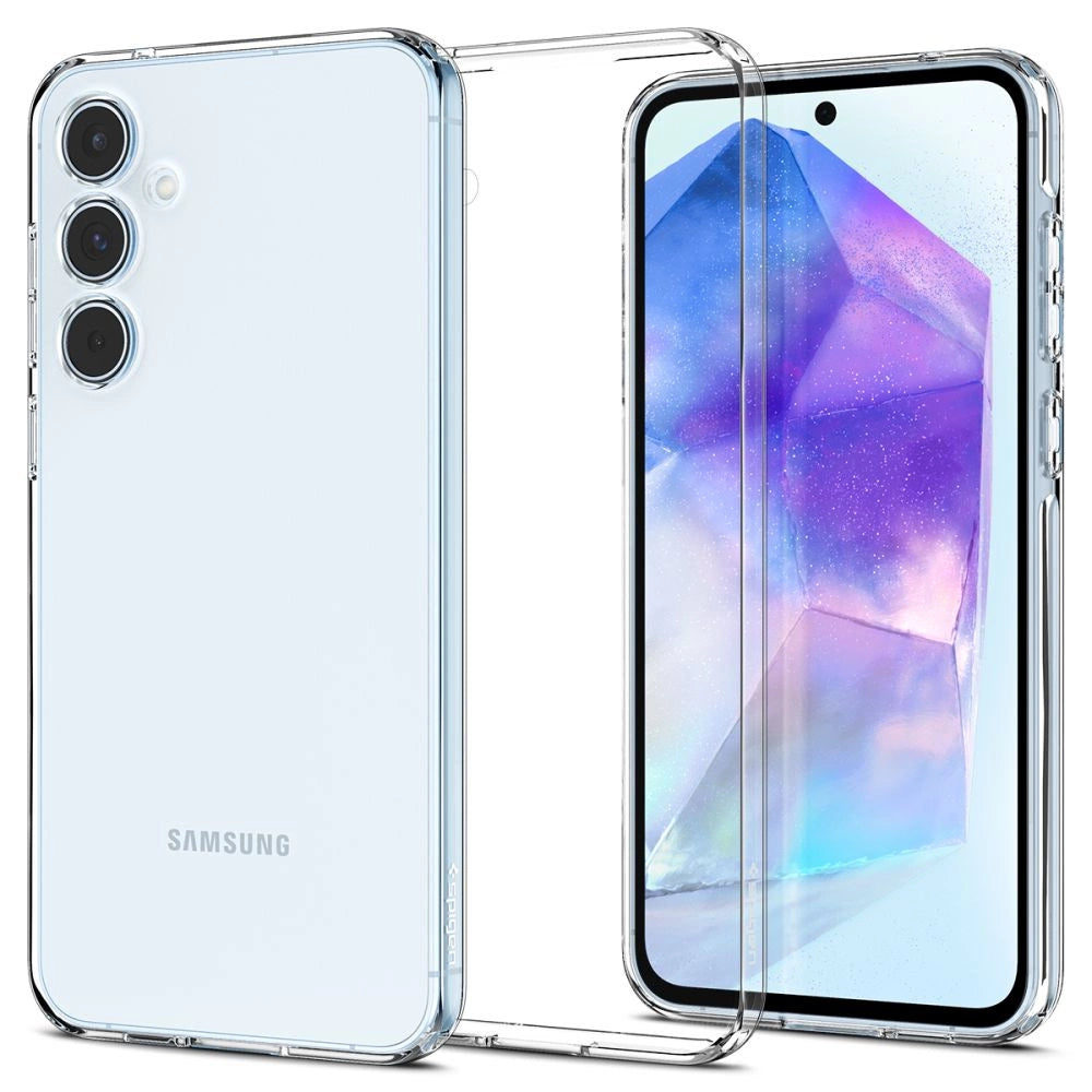 Spigen Liquid Crystal Case til Samsung Galaxy A55 5G - Gennemsigtig
