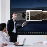 Baseus Orange Dot Wireless Presentation Laser Pointer - Gray (with battery)