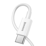 Baseus Superior Series USB-C / Lightning PD 20W 2 m kabel - hvid