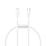 Baseus Superior Series USB-C / Lightning PD 20W 2 m kabel - hvid