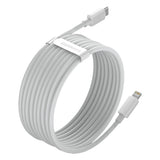 Baseus Simple Wisdom Lightning / USB-C Cable 20W 1.5 m 2 pcs - White
