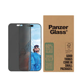 PanzerGlass ® 2-Way Privacy Skærmbeskyttelse iPhone 16 Pro | Ultra-Wide Fit | Bulk