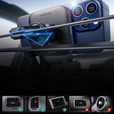 ESR Halolock Magnetisk QI2-bilholder med MagSafe 15W induktiv oplader til luftventilation - sort