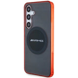 AMG Transparent Bicolor MagSafe-fodral til Samsung Galaxy S24 - sort