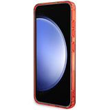 AMG Transparent Bicolor MagSafe-fodral til Samsung Galaxy S24 - sort