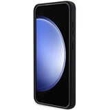 AMG Silicone Carbon Pattern MagSafe-hylster til Samsung Galaxy S24 - sort