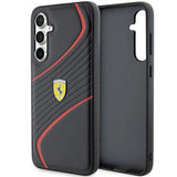 Ferrari Twist Metal Logo-kasse til Samsung Galaxy S23 FE - sort