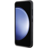 Ferrari Carbon Printed Line-hylster til Samsung Galaxy S24 - sort