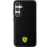 Ferrari Hot Stamp V Lines MagSafe-kasse til Samsung Galaxy S24+ - sort
